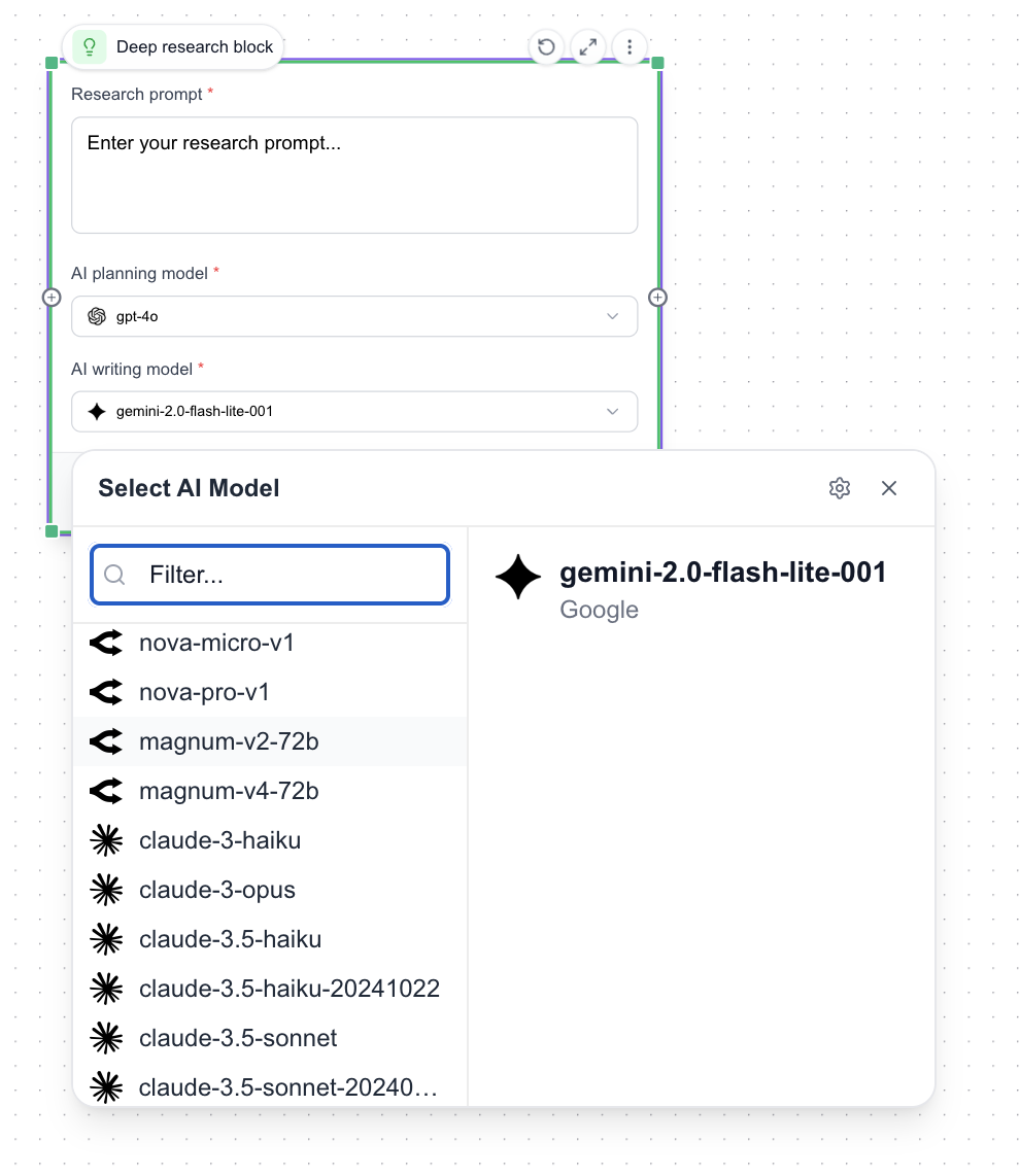 Draw your deep research
